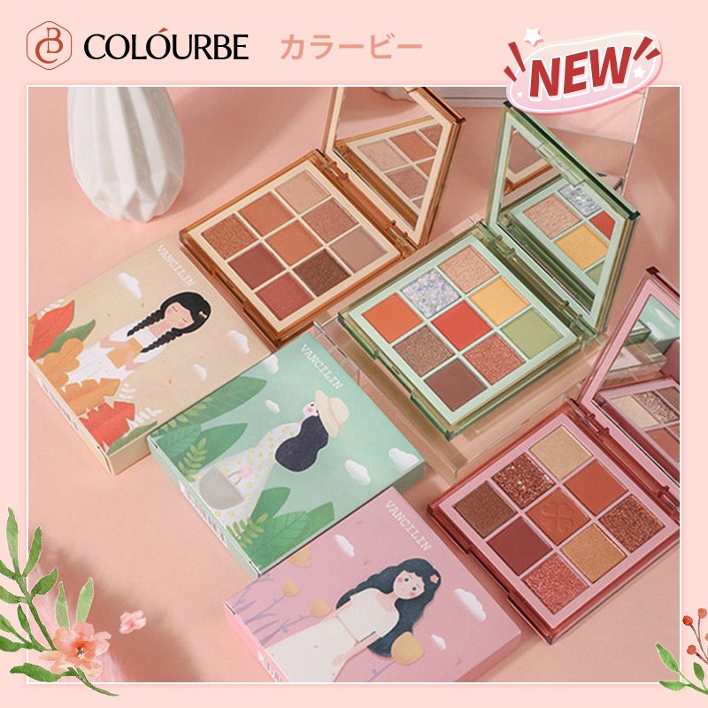 フレッシュイラストアイシャドウ 人気 Colourbe Snsで話題沸騰 新作追加 New ポータブル誕生日 中国コスメ Eyeshadow 通販 Lineポイント最大1 0 Get Lineショッピング