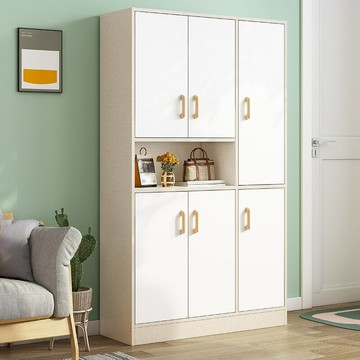 優樂悅~入戶門鞋柜家用門口大容量簡約現代進門鞋柜多功能玄關門廳柜一體 鞋櫃 玄關 收納盒