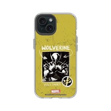 iPhone 15 Clear 透明 - 迪士尼-漫威 Marvel - 金鋼狼-Deadpool 3 圖畫風