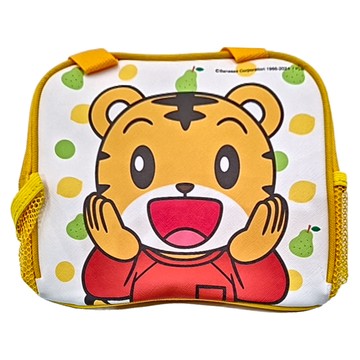 Dung jin 巧虎 雙網便當袋-黃 1入  兒童卡通便當袋  輕巧透氣  外出用餐好幫手  25 x 21.5 x 16cm