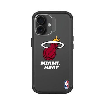 iPhone 16 Mod NX 黑 - NBA - Logo-邁阿密熱火 Miami Heat - Light