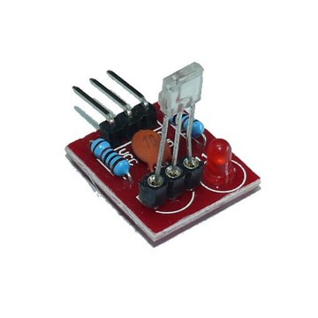 【AI電子】*(19-17)鐳射傳感器模組 雷射光接收模組（非調制管） 激光接收模組 高低電平輸出 雷射光控制接收器