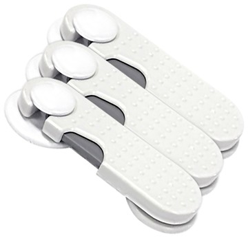 aguard 簡易安全鎖  白色  3個