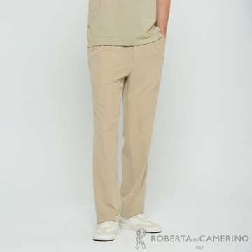 ROBERTA諾貝達 男裝 四面彈 打摺休閒褲(吸濕排汗 台灣製)