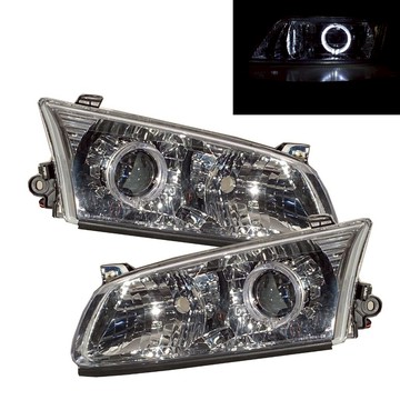 適用於 TOYOTA GOA CAMRY 2000-2001 LED 3D光導光圈 魚眼電鍍 大燈 台製 現貨