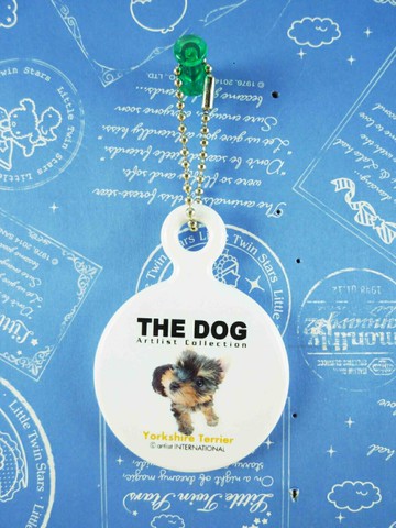【震撼精品百貨】新大頭狗 The Dog 鎖圈隨身鏡-約克夏 震撼日式精品百貨