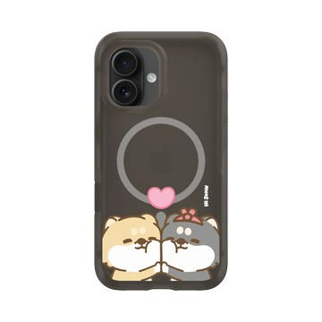 iPhone 16 AirX 本質黑 - 嗨小強 Hi John - 柴圓情侶