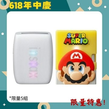 限量特惠5組 FUJIFILM 富士 INSTAX MINI link 3 MARIO 瑪利歐 特別版(LINK3，公司貨)拍立得 手機印相機