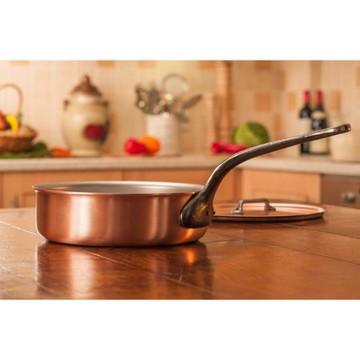 現貨 比利時產 FALK CULINAIR 特厚紫銅鍋深煎炒鍋主廚鍋