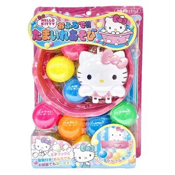 投球洗澡玩具 色彩球  HELLO KITTY 多色  1個