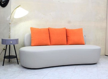 【歐風別館】卡尼亞耐磨皮沙發--三人座【基隆至台中免運費】