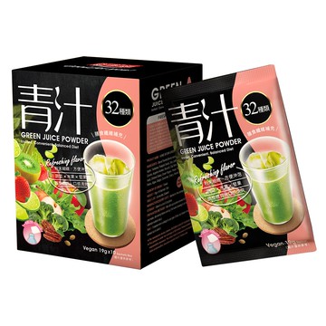 【紅布朗】青汁-高纖即溶調整體質（19gX10包/盒）