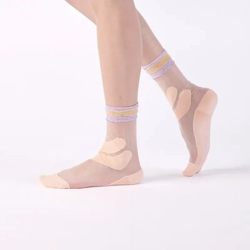 【ChangeTone 襪子專賣店】草莓鮮奶油〈淺粉〉