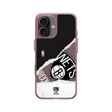 iPhone 17 Clear (相機按鈕) 晶醺玫 - NBA - 熱血系列-布魯克林籃網 Brooklyn Nets - Sweat and Tears