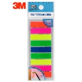 【3M】583-9 可再貼螢光標籤