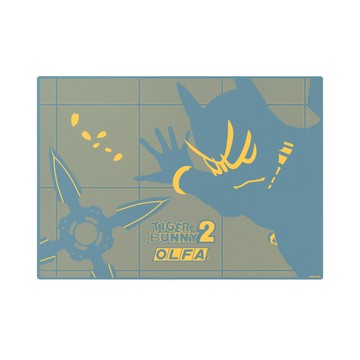 日本 OLFA 摺紙旋風 TIGER & BUNNY 2 切割墊 A3 /片 TB2-CM｜領券最高折$220