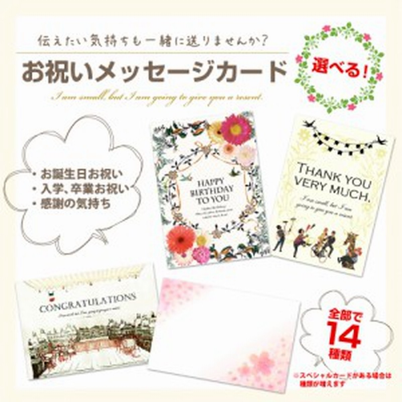 商品とともにご注文ください メッセージカード グリーティングカード Crosscharm クロスチャーム お祝い 御礼 誕生日 秋新作 通販 Lineポイント最大1 0 Get Lineショッピング