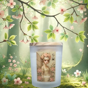 巨蟹座 香氛燭杯 天然大豆蠟純精油兩用式燭杯 療癒系送禮推薦