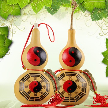 慈緣正堂 開口葫蘆 葫蘆掛件天然葫蘆擺件天然大號帶