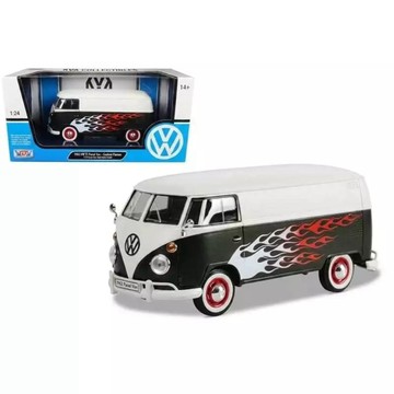 交通工具 Motormax Volkswagen 1/24 福斯 合金車 胖卡 酷炫黑