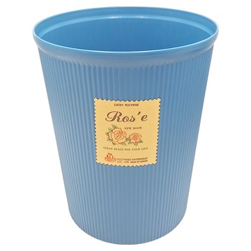 Polywise 翰庭 玫瑰紙林垃圾桶  顏色隨機  23 x 28cm