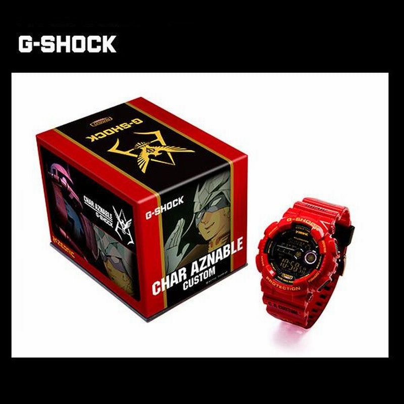 タグなし］G-SHOCK Gショック ジーショック ガンダム35周年記念 シャア ...