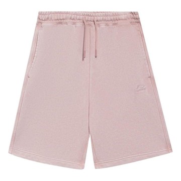 Li-Ning Embroidered Shorts 'Pink'