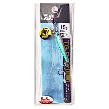 DAIWA TG BAIT ULJ 鎢鋼 魚鉤  綠銀  15g  1個