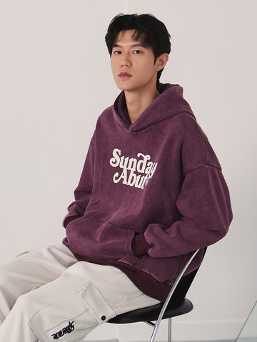 簡約週日繽紛長帽T