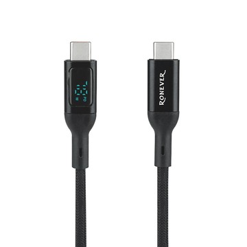 RONEVER VPC190 磁吸收納數位顯屏充電線