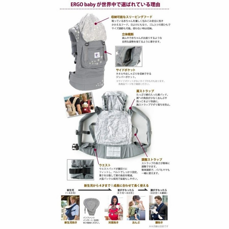 ERGO エルゴ Original Collection Baby Carrier-エルゴベビーキャリア