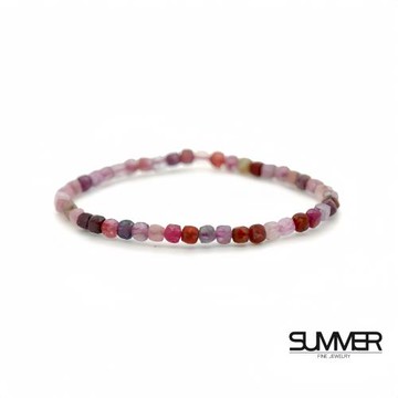 【SUMMER寶石】穩定能量克服困難尖晶石切面手鍊 (4mm)