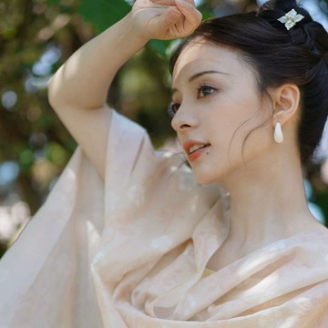 歲寒三友絲棉長巾 / 漢服絲巾配飾 / 中國風送禮圍巾