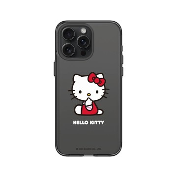 iPhone 15 Pro Max Clear 酷墨灰 - 三麗鷗-Hello Kitty - Shh...