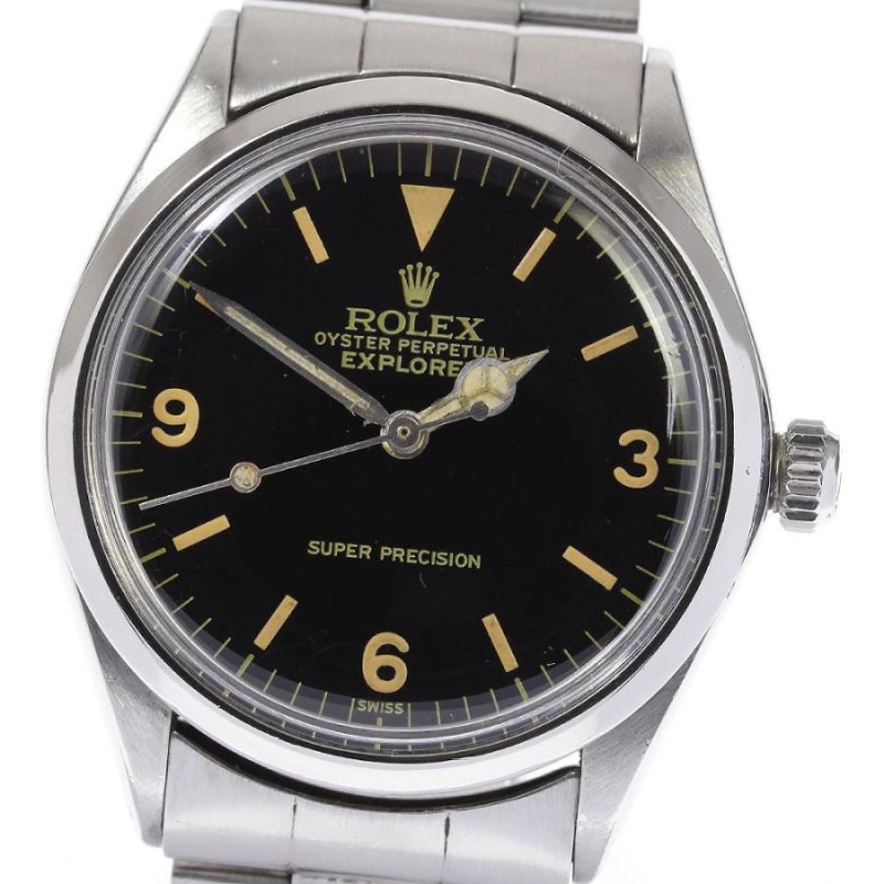 ROLEX】ロレックス オイスターパーペチュアル Cal.1520 リダンダイアル ref.5500 自動巻き メンズ | LINEブランドカタログ