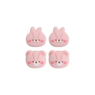 良值 PMW SWITCH 2  粉粉小熊小兔 腮紅熊 腮紅兔 4入 搖桿帽 JoyCon2 類比套 蘑菇套 類比帽