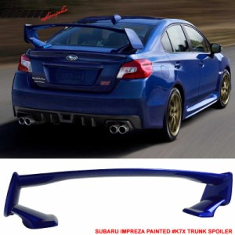 WRX STI VAB 純正トランク 青ブルーメタリックK7X (23040118) - パーツ