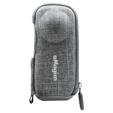 Amagisn Insta360 X3/X2 收納保護包  硬質外殼  絨布內裡  灰色  1個