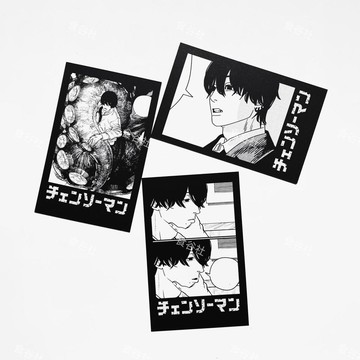 免運好物🔥鏈鋸人 卡片 鏈鋸人 周邊 鏈鋸人吉田寬文高顏值原漫小卡 同人周邊 漫展無料收藏痛包二次元 交換禮物