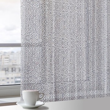 捷安傢飾Home Desyne│MIT手工│透光窗紗窗簾│異國風情│織帶