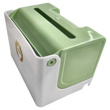 mohe 木暉居家 三合一無痕浴室防水紙巾置物盒 0.30kg  14 x 14 x 20cm  豐收桂冠  1組