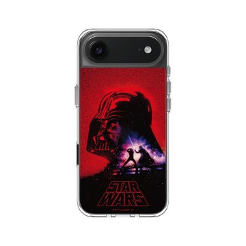 iPhone Air Clear Case（相機按鈕） 透明 - 迪士尼-星際大戰 Star Wars - 絕地大反攻：路克天行者&達斯維德-海報系列
