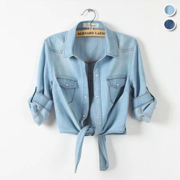 [韓國K.W.]現貨丹寧風俏麗澎澎韓國空運牛仔外套(丹寧/外套/背心/中大尺碼)