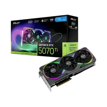 PNY 必恩威 RTX5070Ti 16G ARGB Triple Fan Plus OC 顯示卡