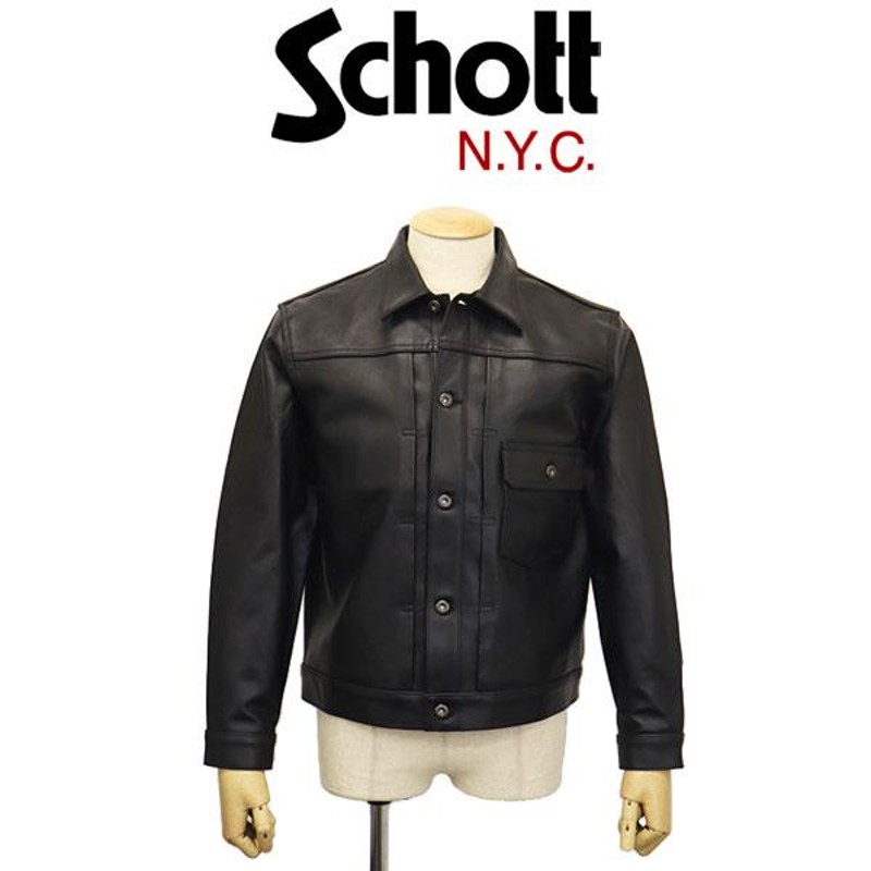 Schott SHEEP LEATHER 1st TRACKER JKT - ジャケット・アウター