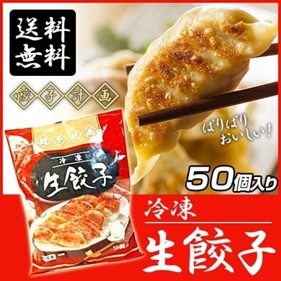 クール便　 餃子計画 　冷凍生餃子　５０個入り