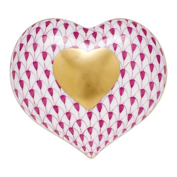 Herend Porcelain Heart of Gold