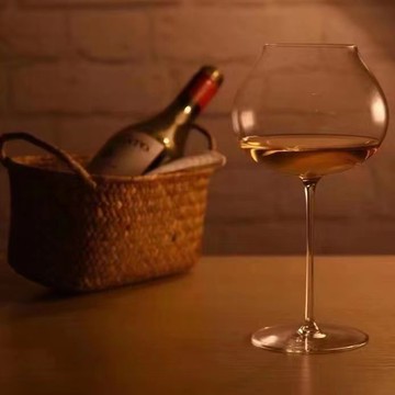 楓林宜居 水晶紅酒杯超薄細桿奢華酒杯水晶高腳杯紅酒杯一對情侶款