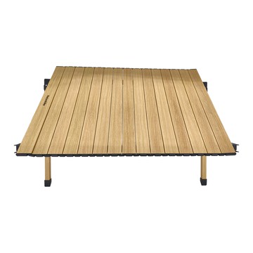 Naturehike 挪客 可擕式鋁合金蛋捲桌  中號  橡木色  86cm