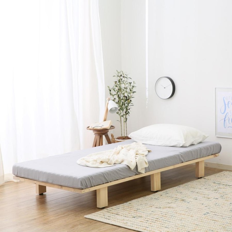 ベッド セミシングル フレームのみ すのこベッド 木製 ベット